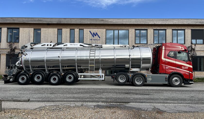 Vilh. Bech Dortheasminde AS - 39.000 litros tanque de purines-semitrailer