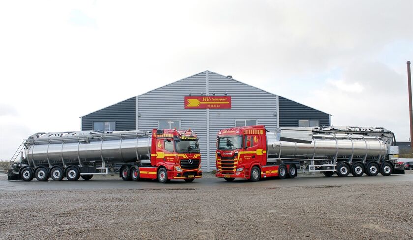 ​HV Transport - 2 stk 39.000 liter gylletank-semitrailer