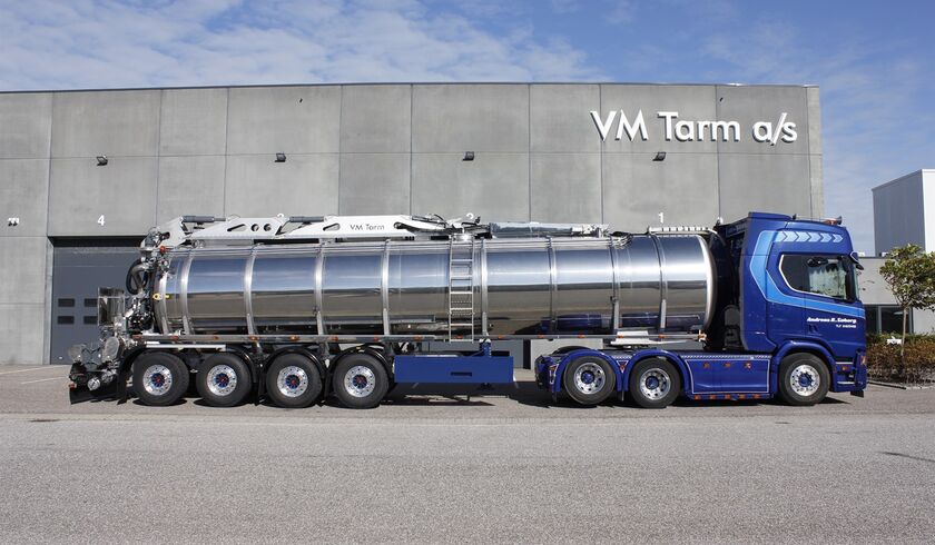 ​Vognmand Andreas R. Søborg - 39.000 liter gylletank-semitrailer